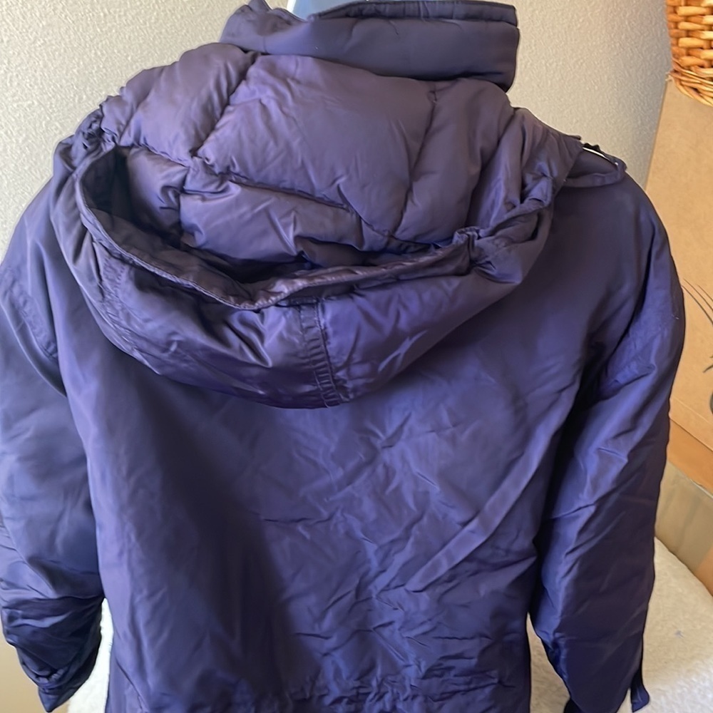 EDDIE Bauer Goose Down Nylon Coat Size Medium - Picture 6 of 12